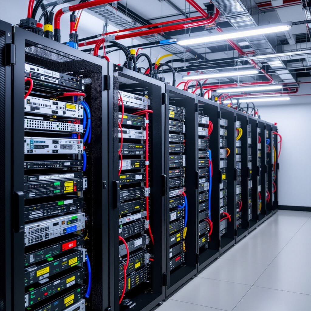 Газовое пожаротушение серверных: проектирование, подбор и монтаж